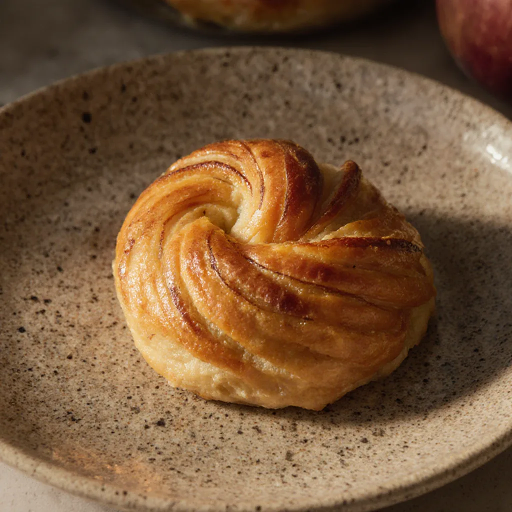 Seasonal fruit danish at Slow Start Coffee