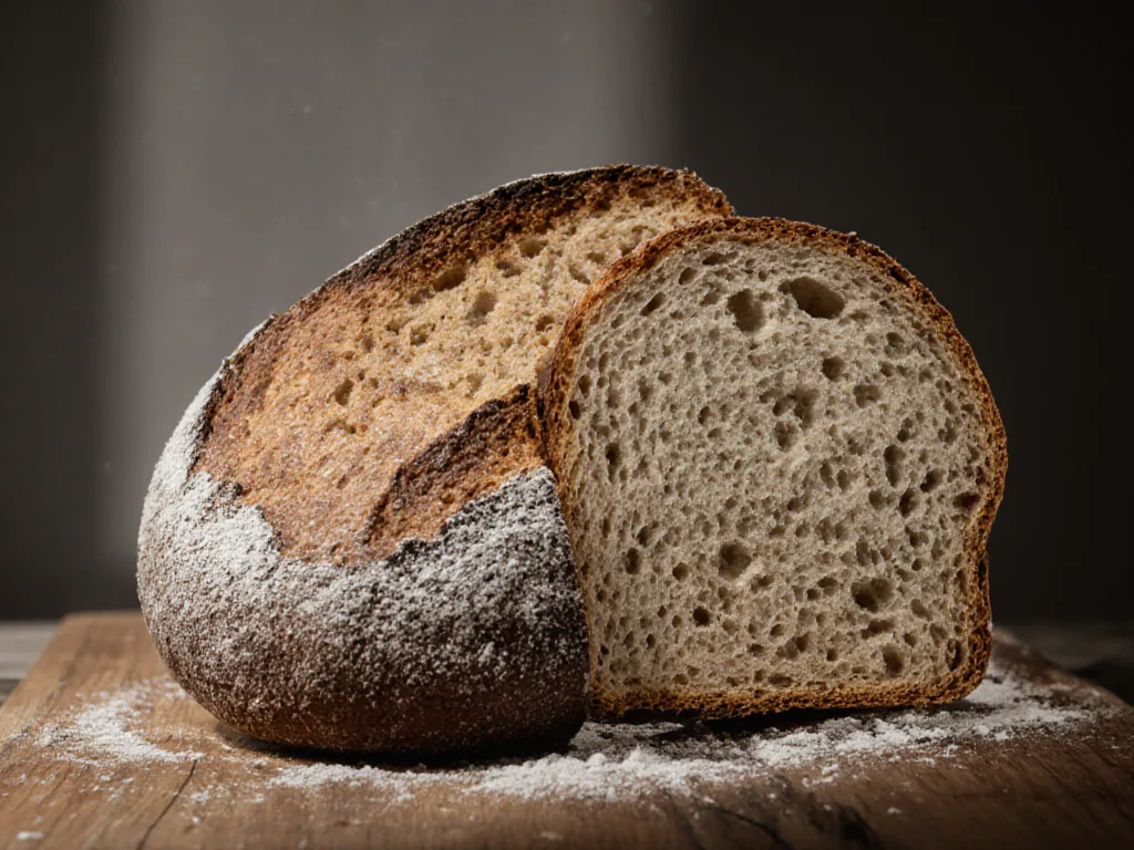 Sourdough loaf at Slow Start Coffee